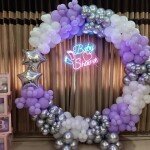 Baby Shower Ring Balloons Decoration