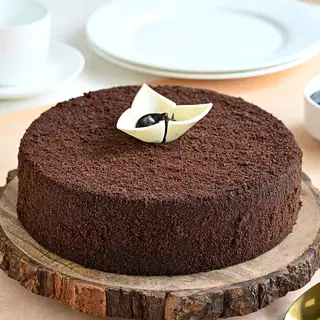 Chocolate Ganache Truffle Cake