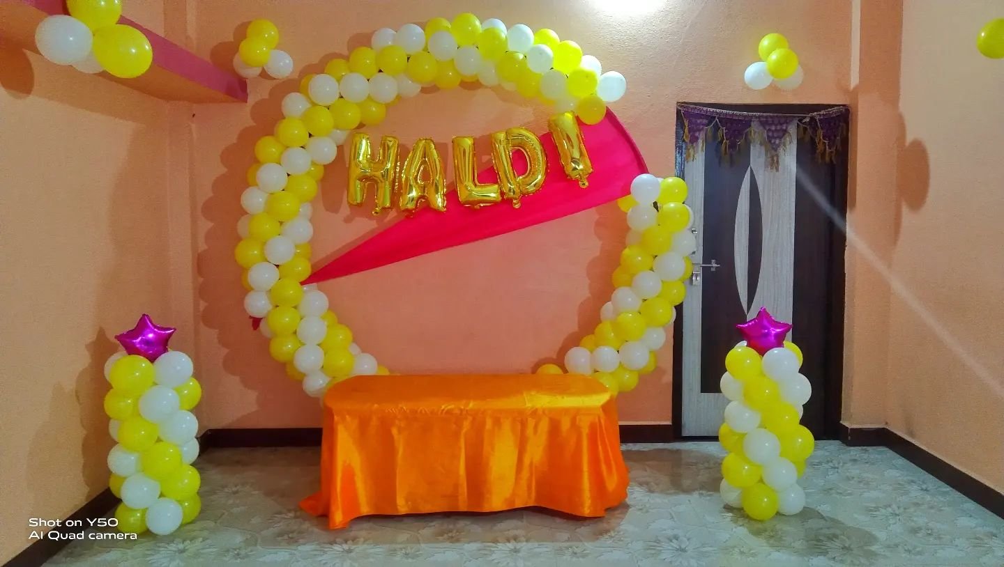 Haldi Decoration