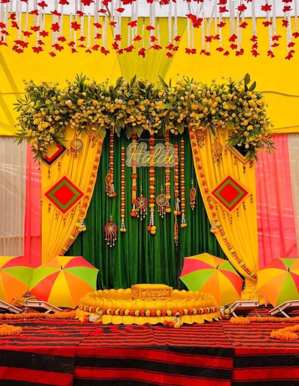 Haldi Decoration