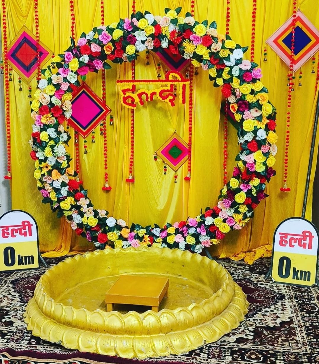 Haldi Decoration