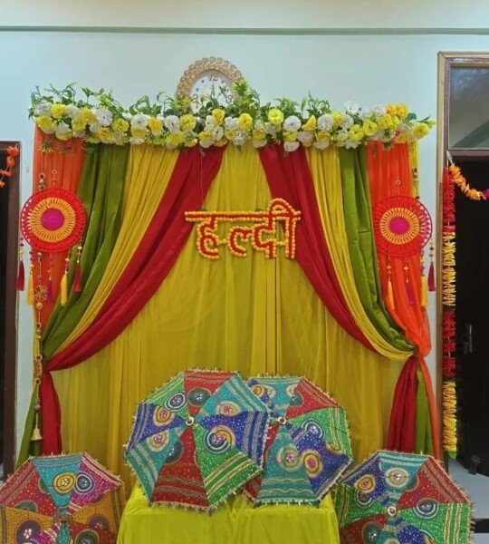 Haldi Decoration