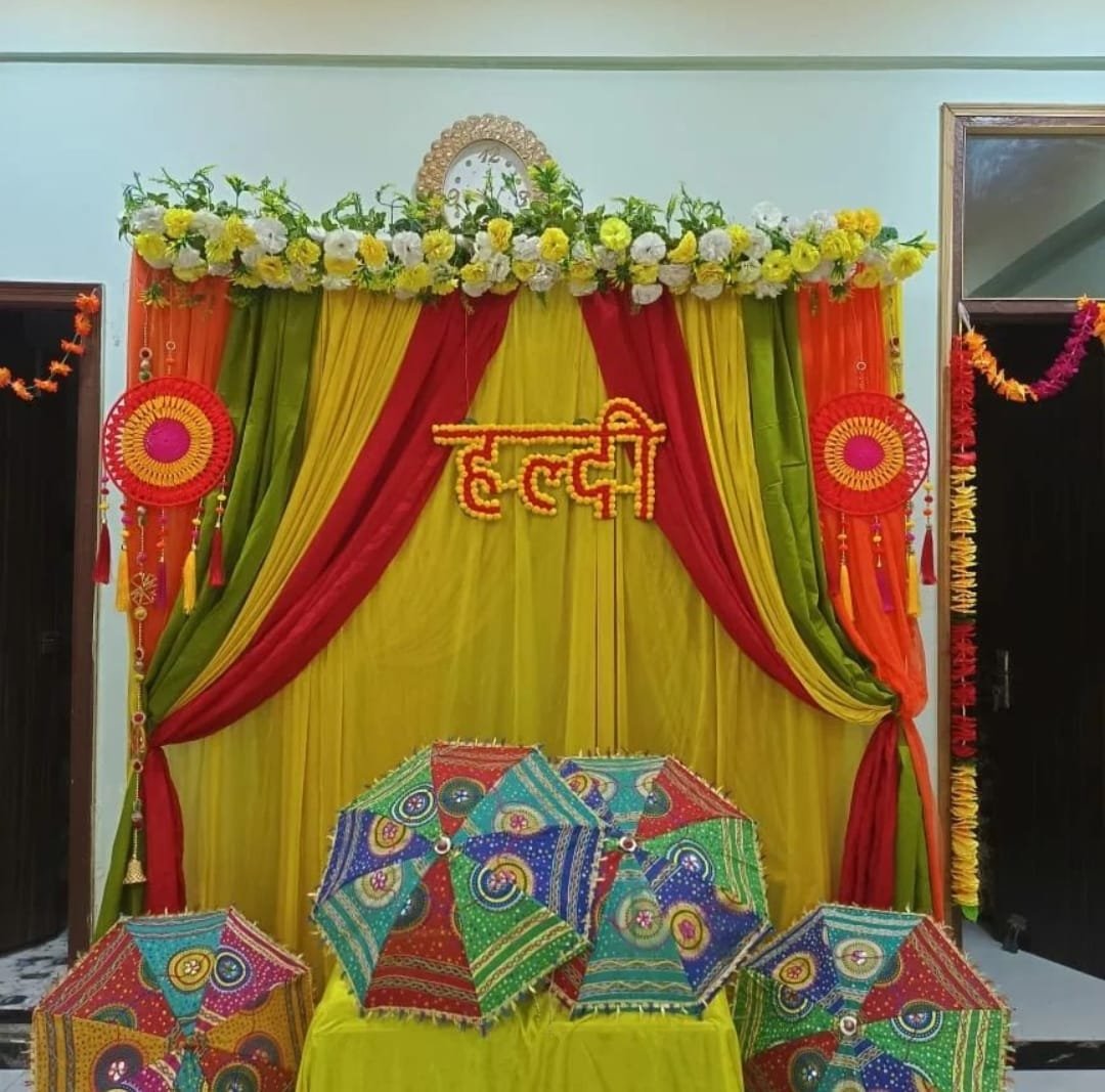 Haldi Decoration