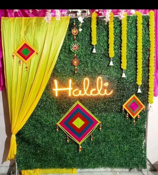 Haldi Decoration