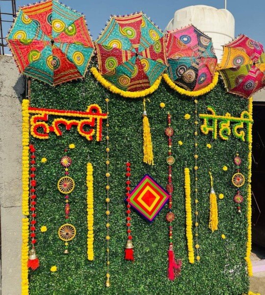 Haldi Decoration