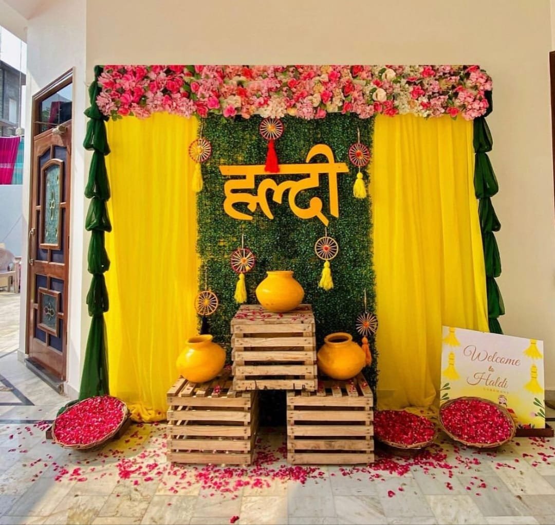 Haldi Decoration