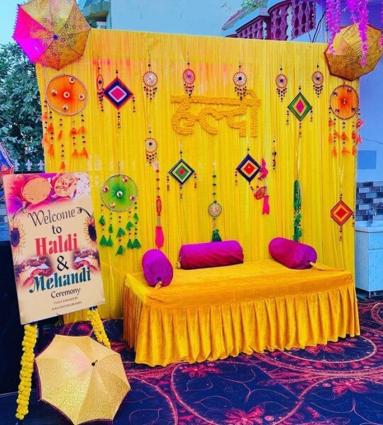 Haldi Decoration