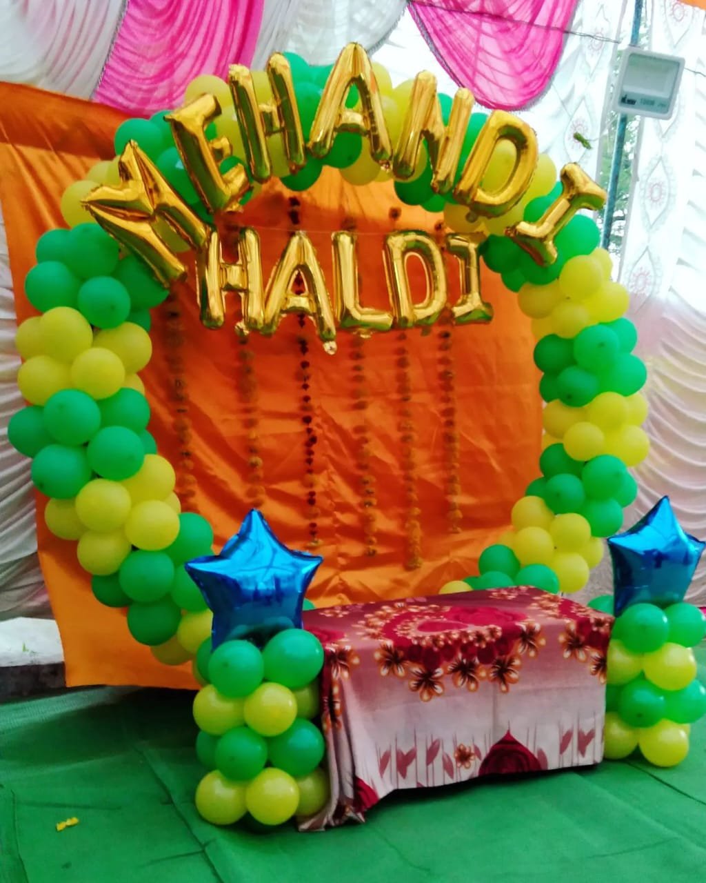 Haldi Decoration