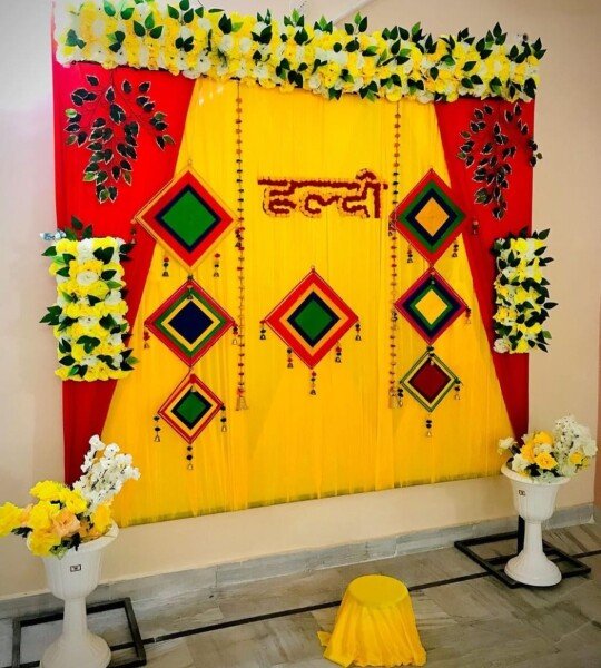 Haldi Decoration