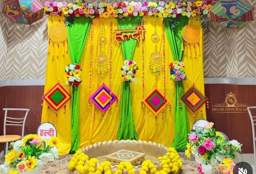 Haldi Decoration