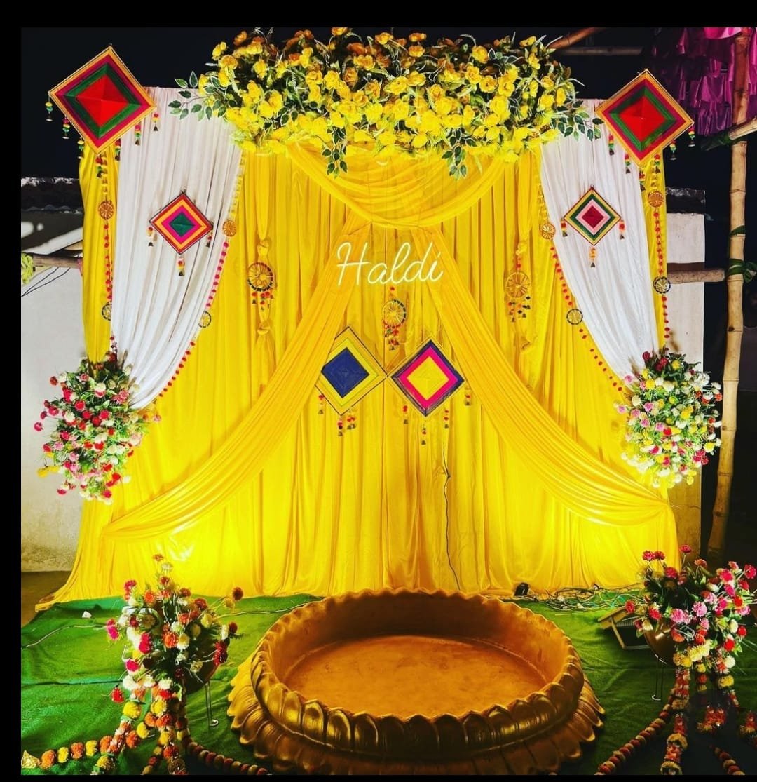 Haldi Decoration