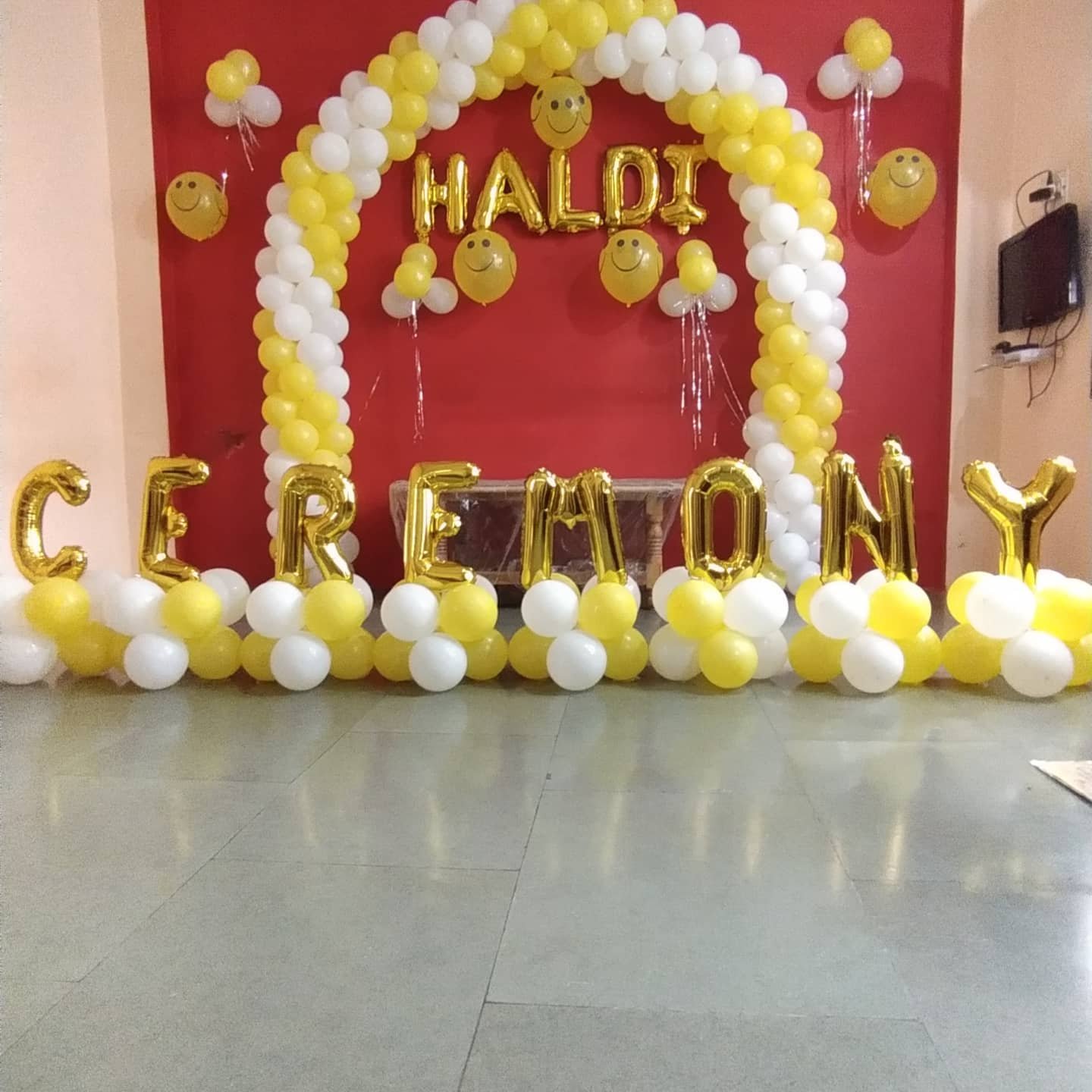 Haldi Decoration