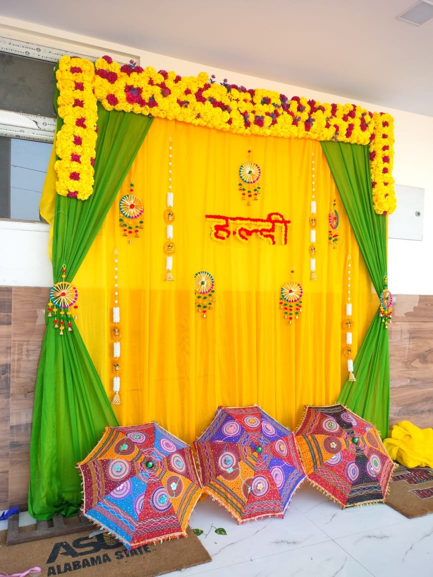 Haldi Decoration