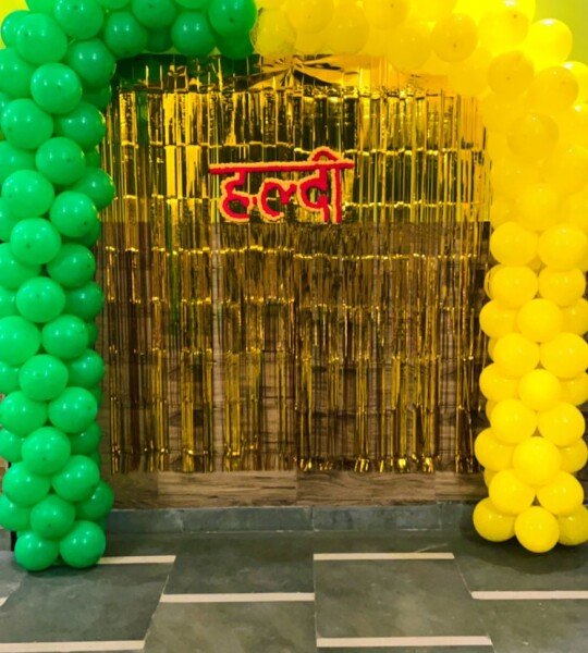 Haldi Decoration