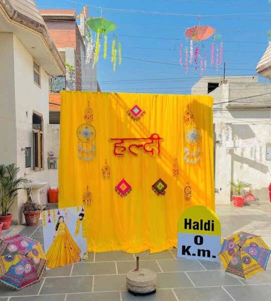 Haldi Decoration