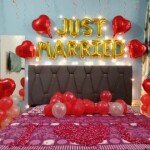 Just Married Love Decorations