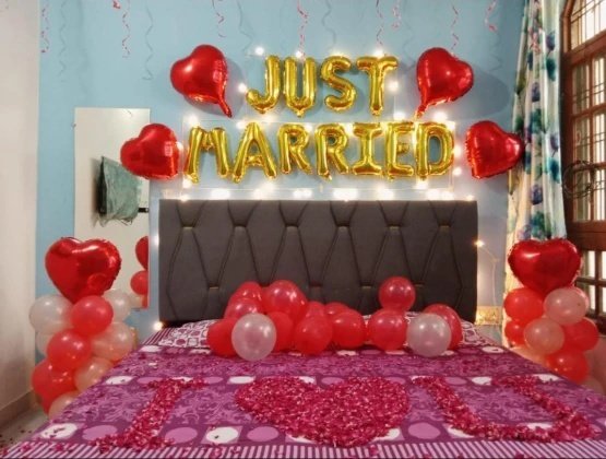 Just Married Love Decorations