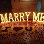 Marry Me Stand Light Decor