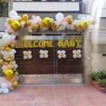 Welcome Baby Garland Decoration