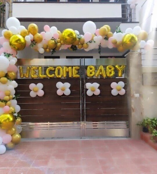 Welcome Baby Garland Decoration