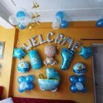 Baby Welcome Balloon Decor